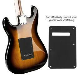 Placa trasera metálica para guitarra eléctrica – 6 orificios, colores