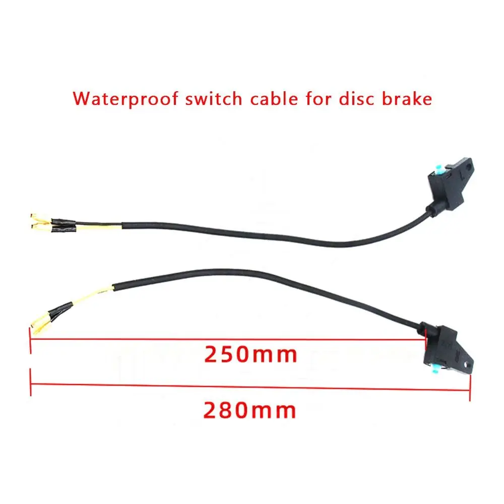Detalle del conector impermeable del cable de interruptor
