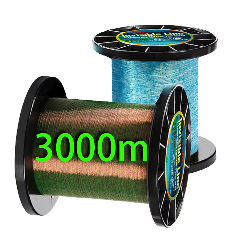Sedal invisible monofilamento fluorocarbono manchas tridimensionales - imagen 3