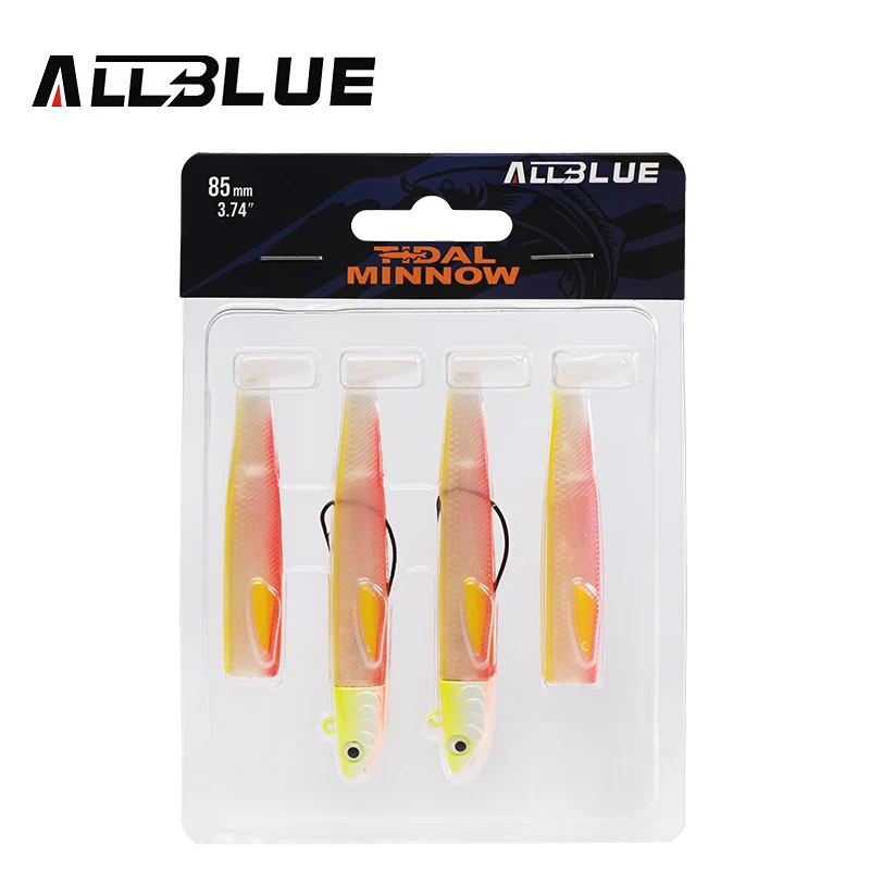 Vinilo ALLBLUE Tidal Minnow 85mm – Señuelo artificial en agua salada - imagen 3