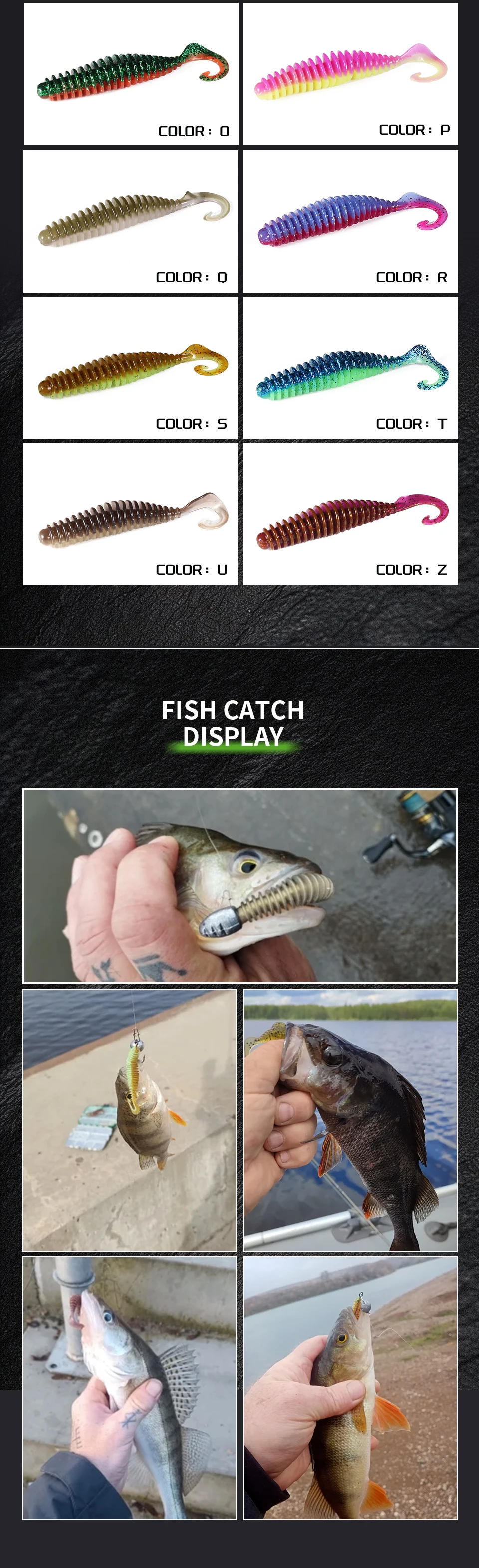 Señuelo Tanan-tail en color natural para pesca discreta