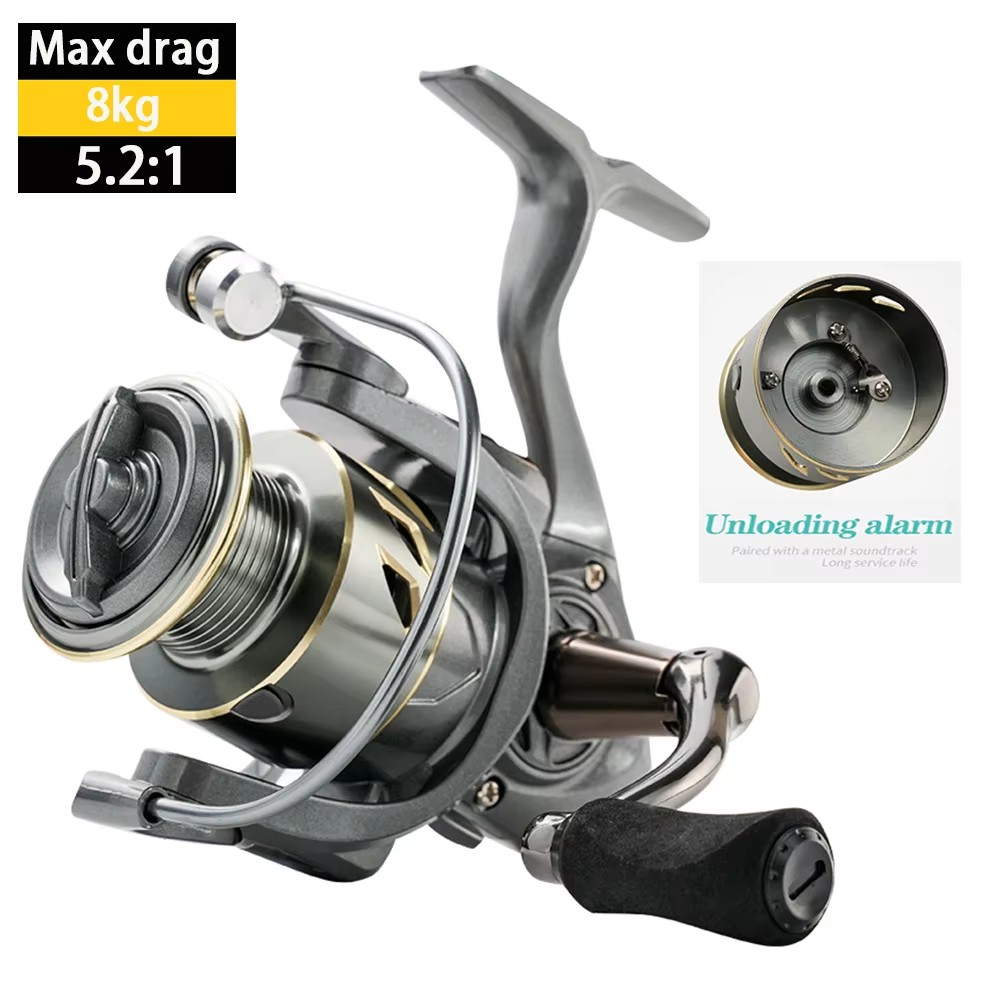 Carrete Longlin 2000-7000 spinning – Ligero para trucha 5,2:1