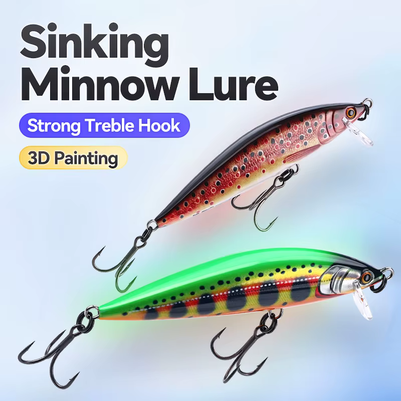 Señuelo Minob WeiHe 9.5cm – Hardbait de hundimiento rápido