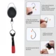 Kit de utensilios de pesca portátil con portallaves retráctil y afilador - imagen 3