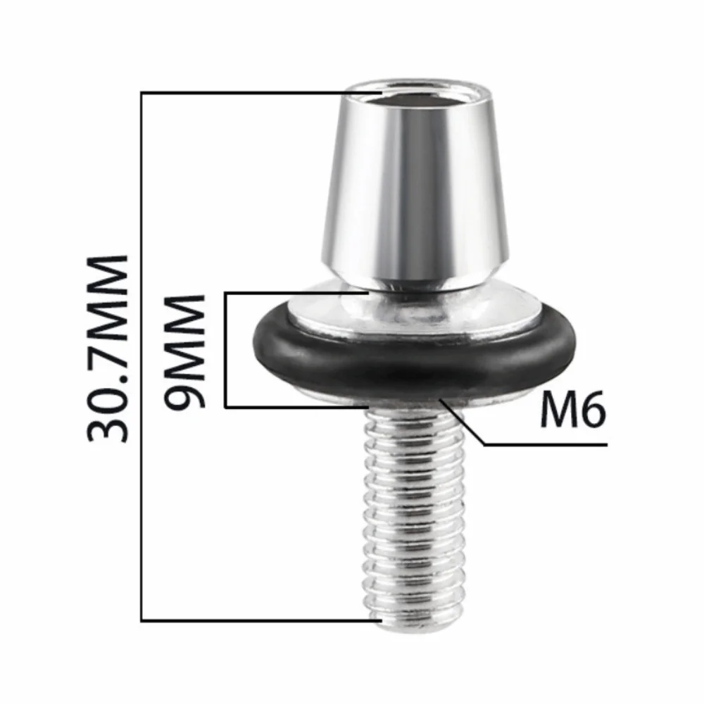 Tornillos de ajuste plateados para pinza de freno C
