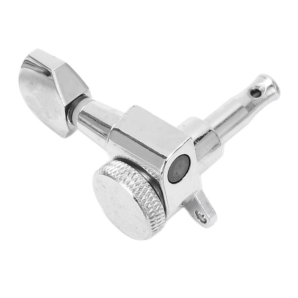 Clavijas cromadas para guitarra eléctrica – Ángulo de 45°