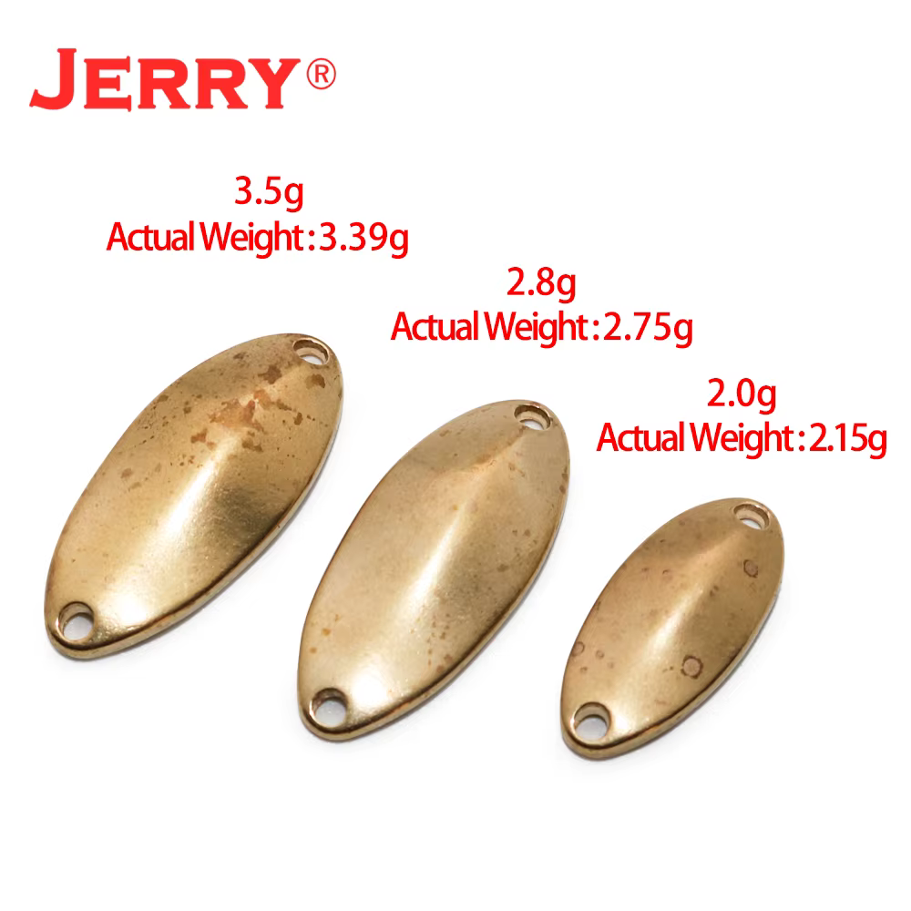 Jerry Orion Micro Spoon - Cuchara señuelo trucha 3.4g cobre - imagen 3