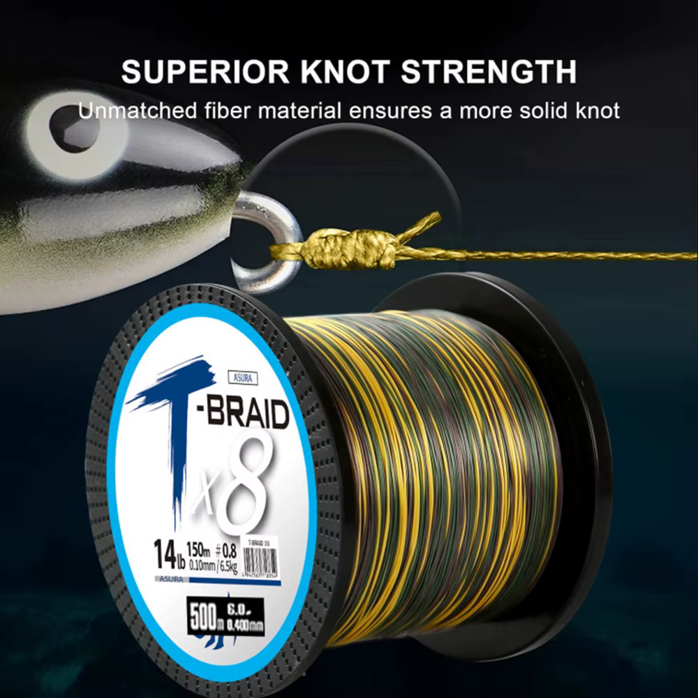 ThornsLine X8 Línea trenzada PE 8 hebras súper resistente - imagen 4
