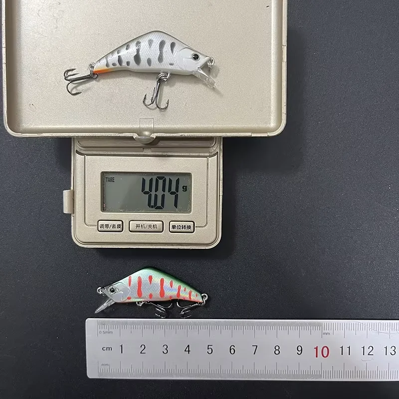 Wobbler hundible pececillo para trolling en río y pesca de trucha - imagen 4