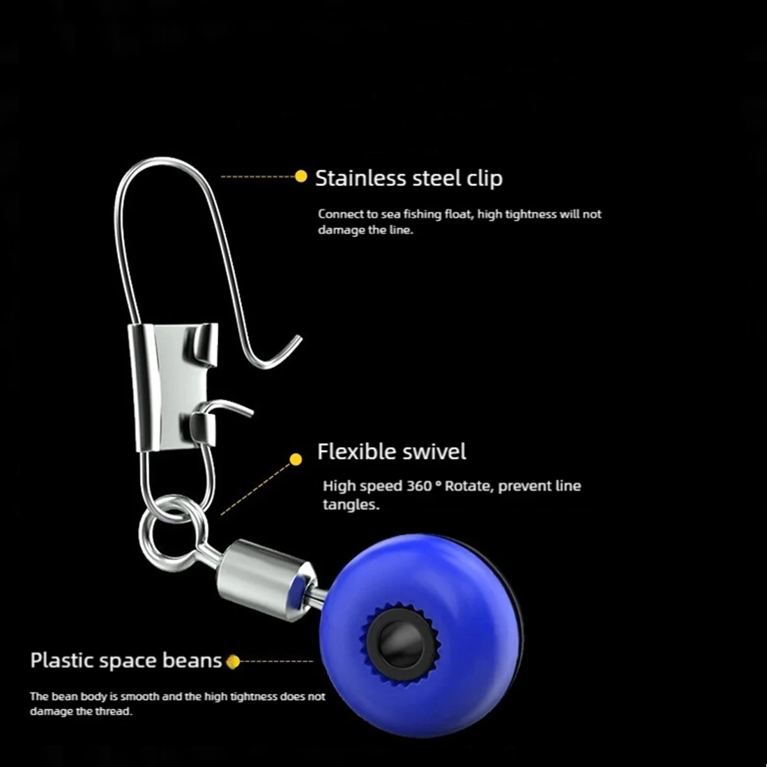 Giratorios de rotación flexible para evitar enredos