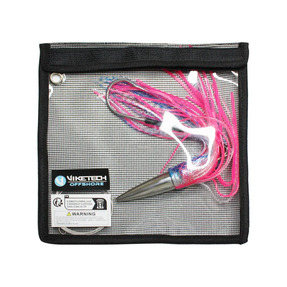 Pulpo Curricán Viketech – Acero Inoxidable para Gran Pesca - imagen 2