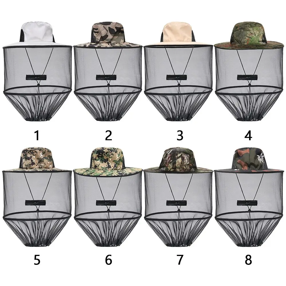 Gorra mosquitera malla abeja insectos para pesca – Verano - imagen 4