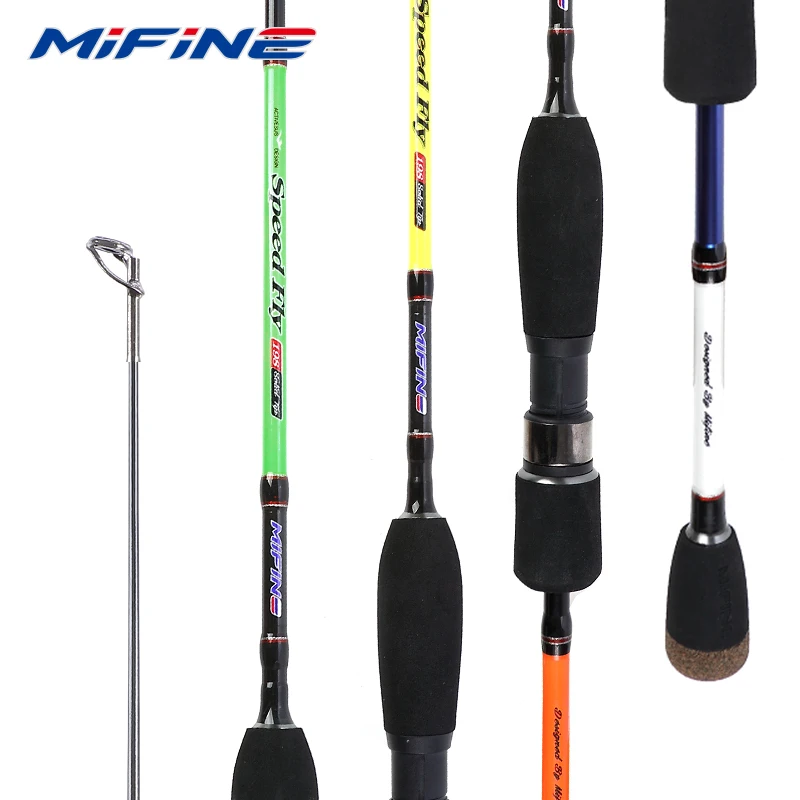 MIFINE SPEEDFLY SPIN 24T - Cana de pesca ultraligera para trucha