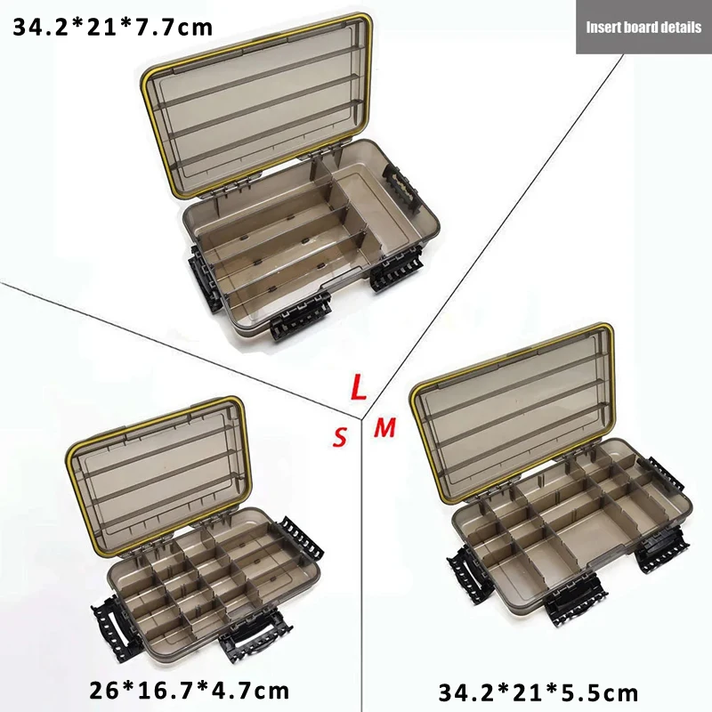 Caja de pesca impermeable gran capacidad con organización segura - imagen 2