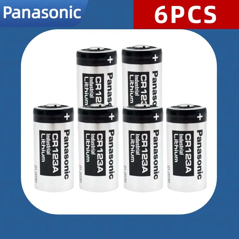 Presentación del pack múltiple de pilas CR123A Panasonic