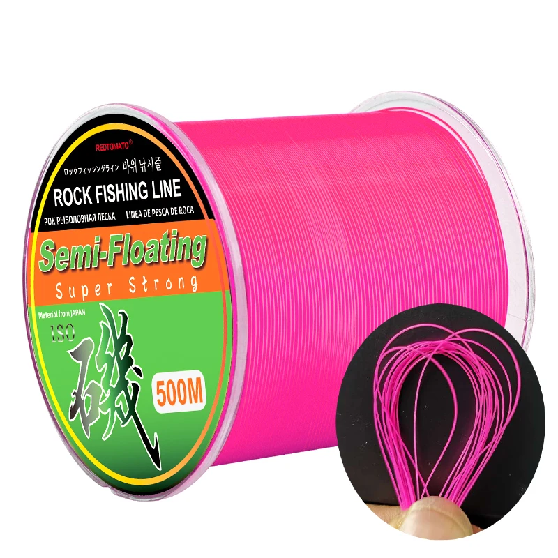 Línea de pesca monofilamento semiflegante colores varios para mar - imagen 5