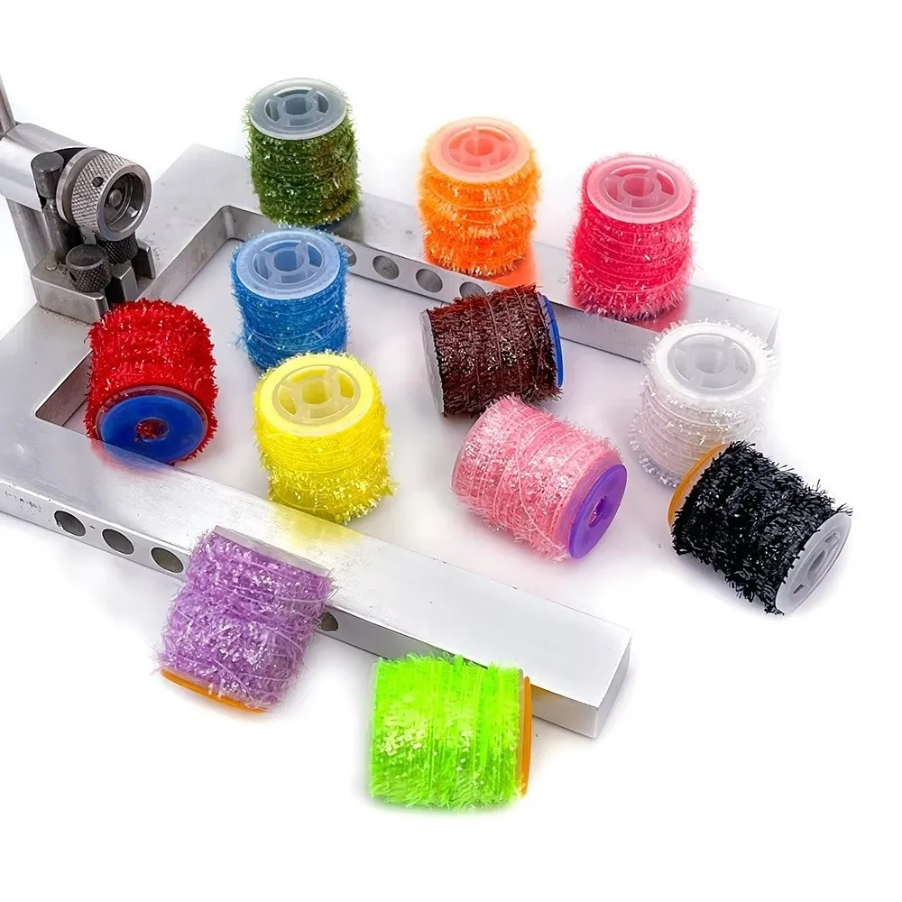 Chenille marabú Jig para atar moscas de pesca en hielo - imagen 2
