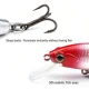 Señuelo Minnow hundible Wobbler Crankbait para lubina y lucio - imagen 3