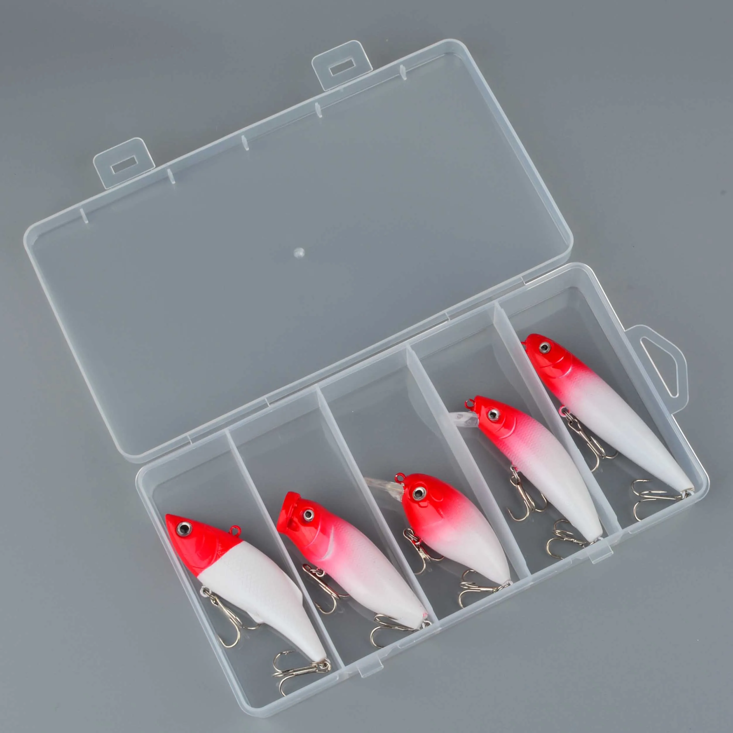Señuelos Vib de ratán para pesca en hielo: hundimiento giratorio - imagen 3