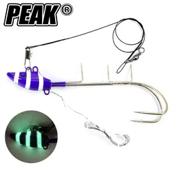 Anzuelo Jigging PEAK Trichiurus Sea Jig – Fluorescente para mar