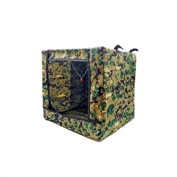 Caja de Tiro plegable con marco inox y diseño silencioso