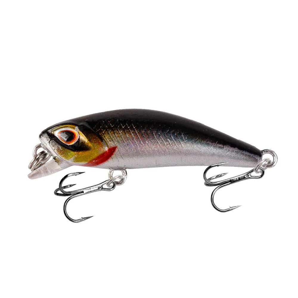 Señuelo Minnow hundible para lubina de plástico duro tipo Crankbait - imagen 5