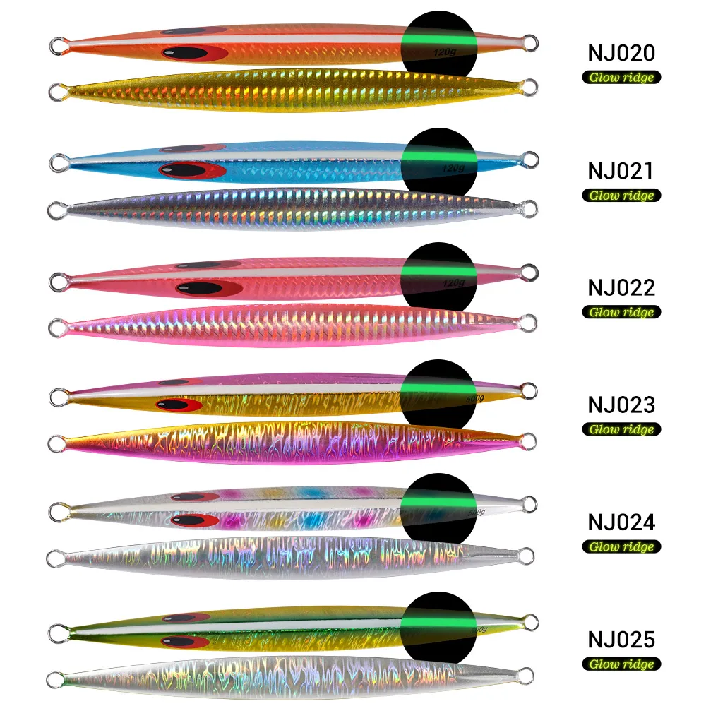 NOEBY Jig de pesca – 100g a 200g para mar - imagen 3