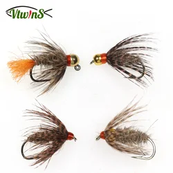 Vtwins anzuelo de plantilla Mayfly Emerger – para trucha ninfa