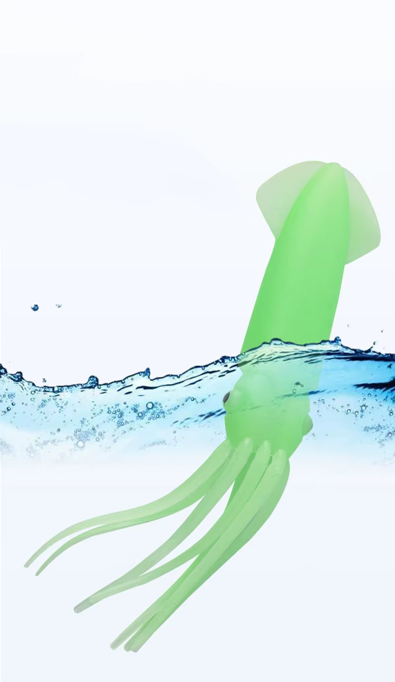 Señuelos luminosos de pulpo para pesca de arrastre