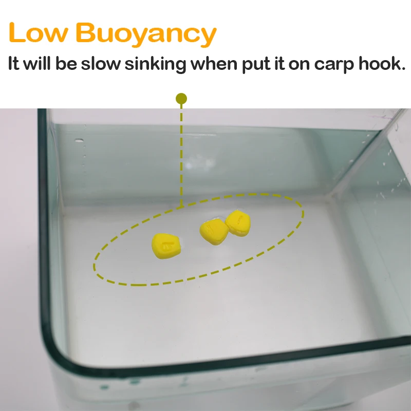 Boilies emergentes para carpa - maiz hibrido, hundimiento lento - imagen 3