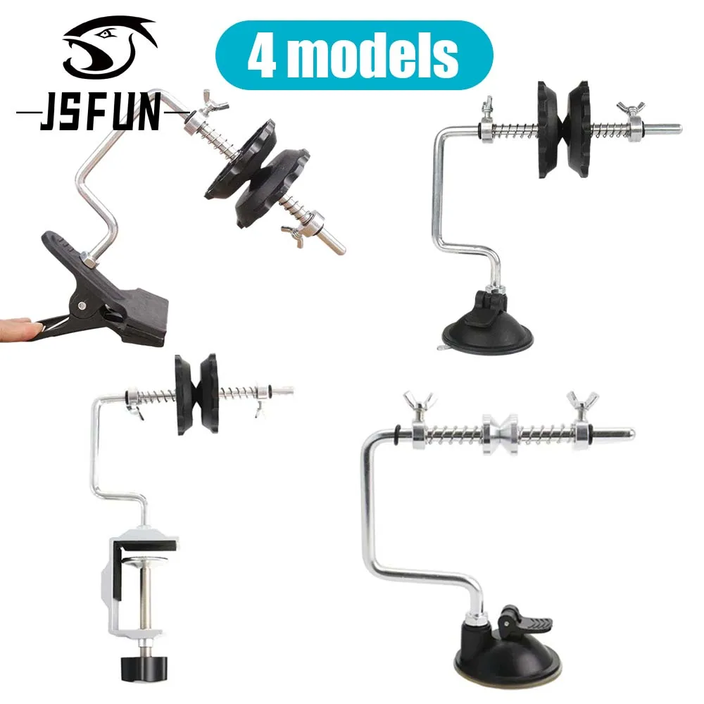 Carrete de sedal de pesca JSFUN portátil