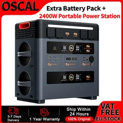 Oscal PowerMax 2400 Pro+ – Estación de Energía Portátil 4800W y 4032Wh