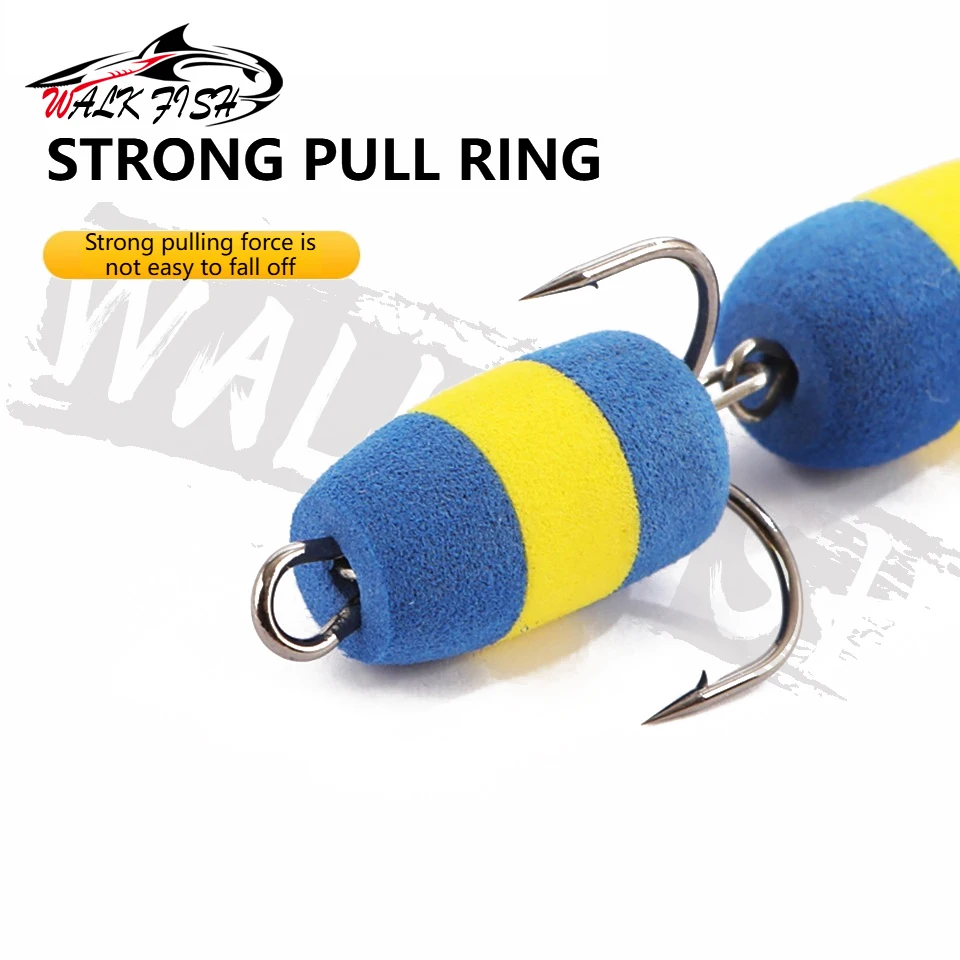 WALK FISH Wobbler flotante EVA alta densidad para carpa y lubina - imagen 3