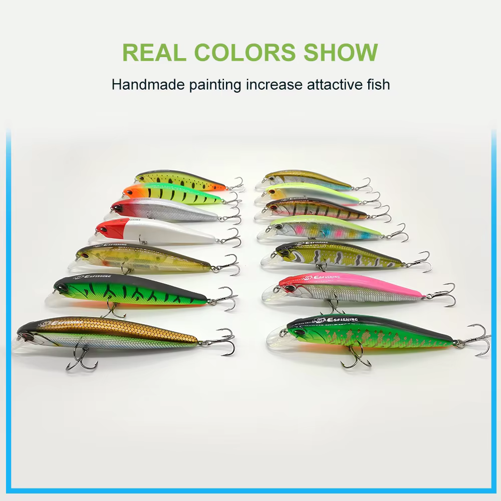 Senuelo Minnow ESFISHING Sparrow – Hundimiento lento 10cm 16g - imagen 4