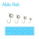 Anzuelo Jig Head con bola redonda para vinilo y gusanos blandos - imagen 2