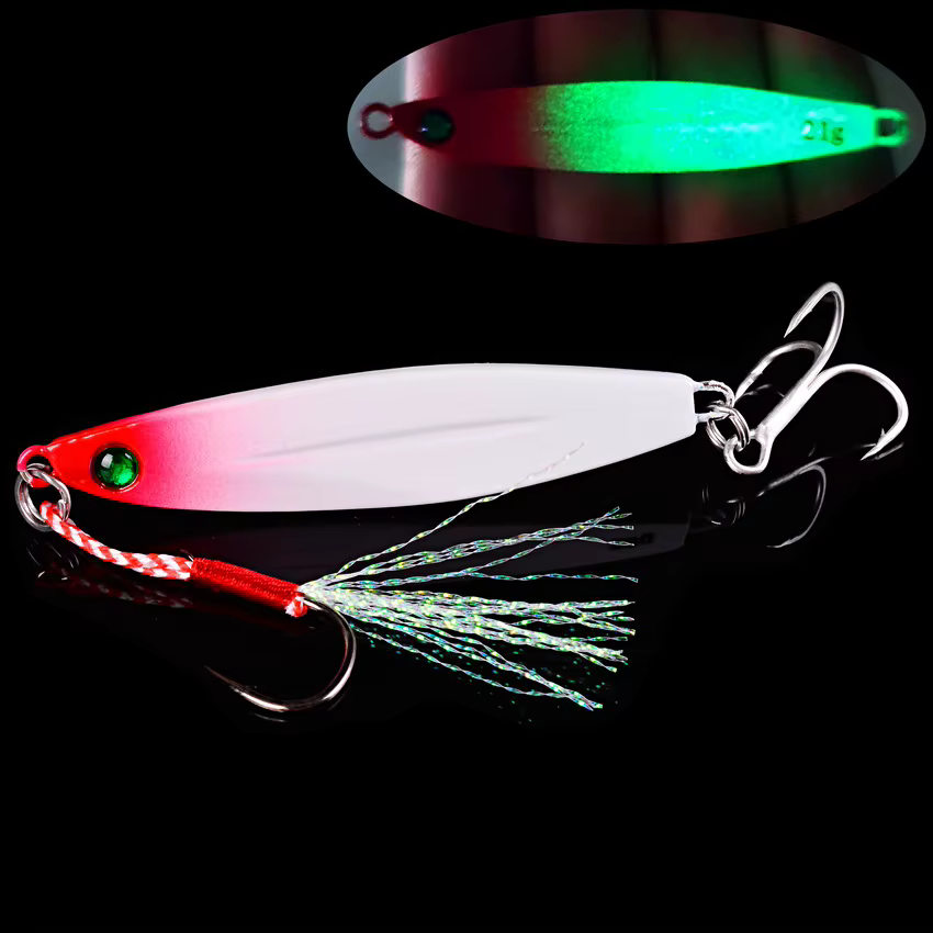 Señuelos de metal Crankbait Jig Wobbler para mar - juego variado - imagen 4