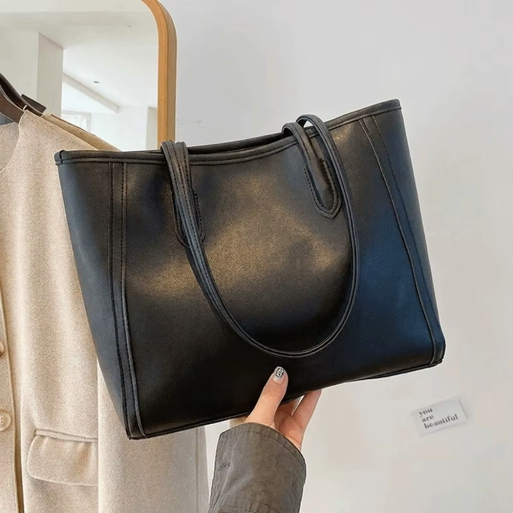 Bolso Bandolera Mujer en Cuero Sintético PU con Cremallera Segura - imagen 2
