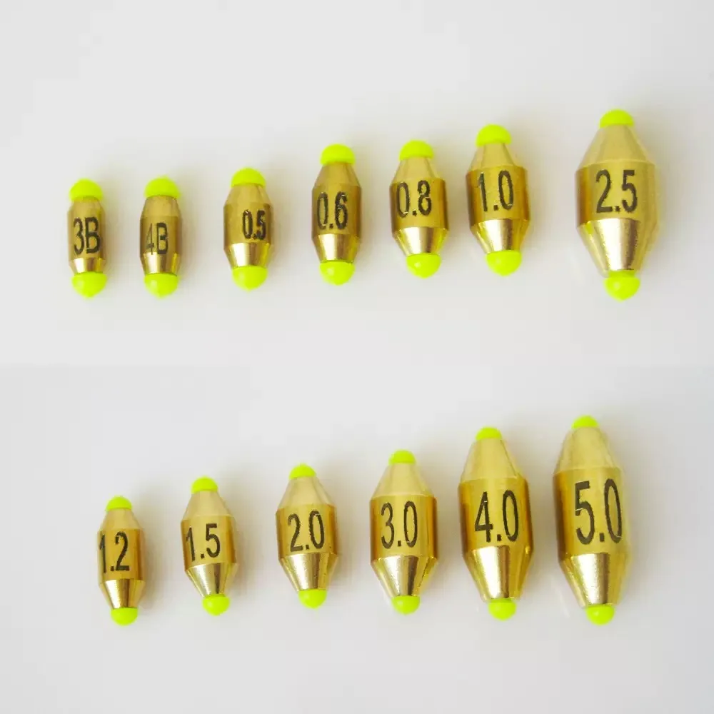 Plomos tipo aceituna para pesca