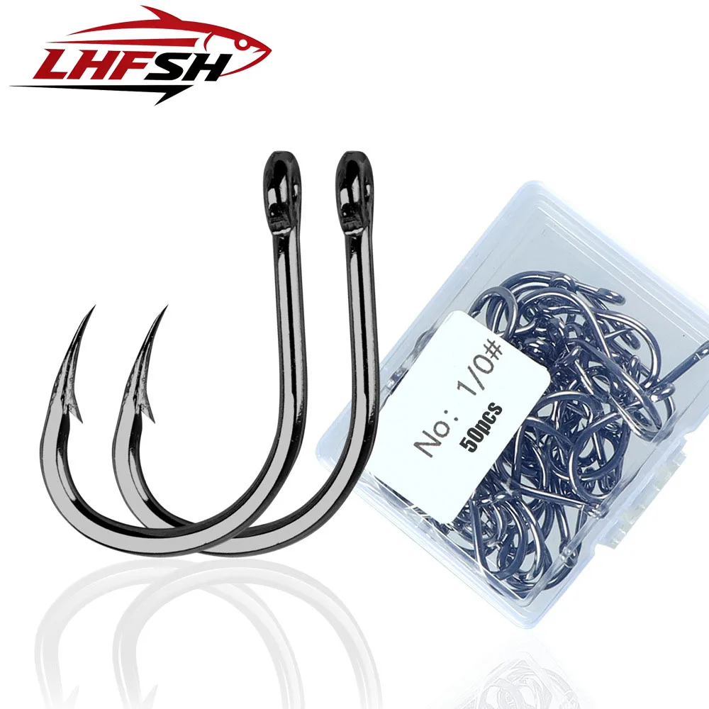 Anzuelos de pesca LHFSH con púa