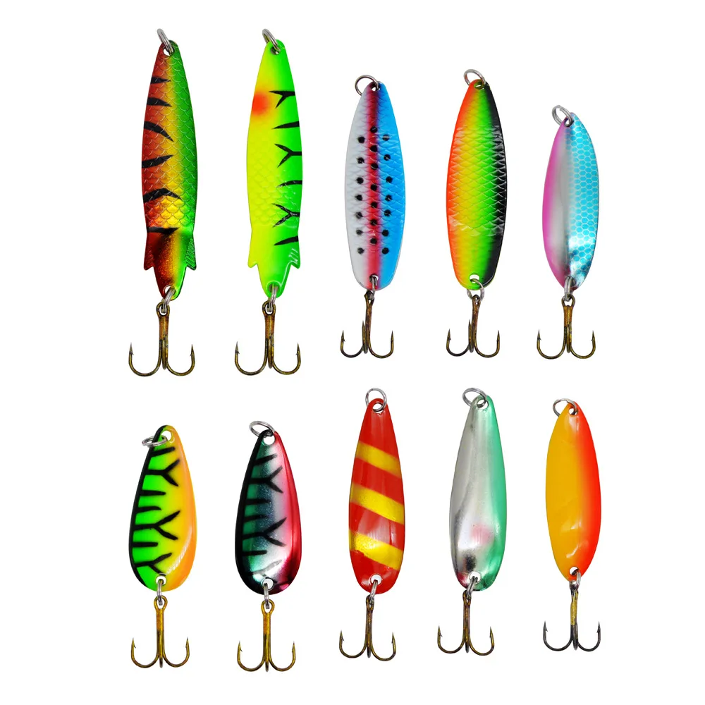 Cucharillas Giratorias para Pesca con Lentejuelas - imagen 4