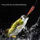 Señuelos vinilo lombriz con olor a pescado y acción elástica - imagen 3