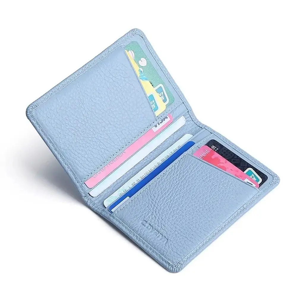 Portatarjetas universal de cuero PU con múltiples ranuras para tarjetas - imagen 4