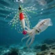 Free Fisher señuelos luminosos para calamar con faldas de cuentas - imagen 4