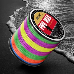 SIECHI X16 Línea PE trenzada multicolor para agua salada
