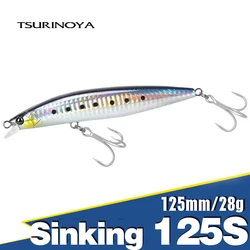 TSURINOYA 125S Stinger Minnow 125mm 28g Señuelo duro agua salada
