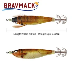 Señuelo Sepia Artificial 10 cm, 9 g – Cebo Duro Luminoso