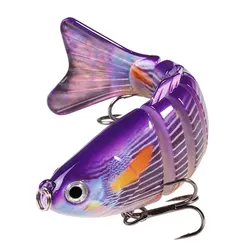 Wobber Pike Carp realista: señuelo duro con doble anzuelo