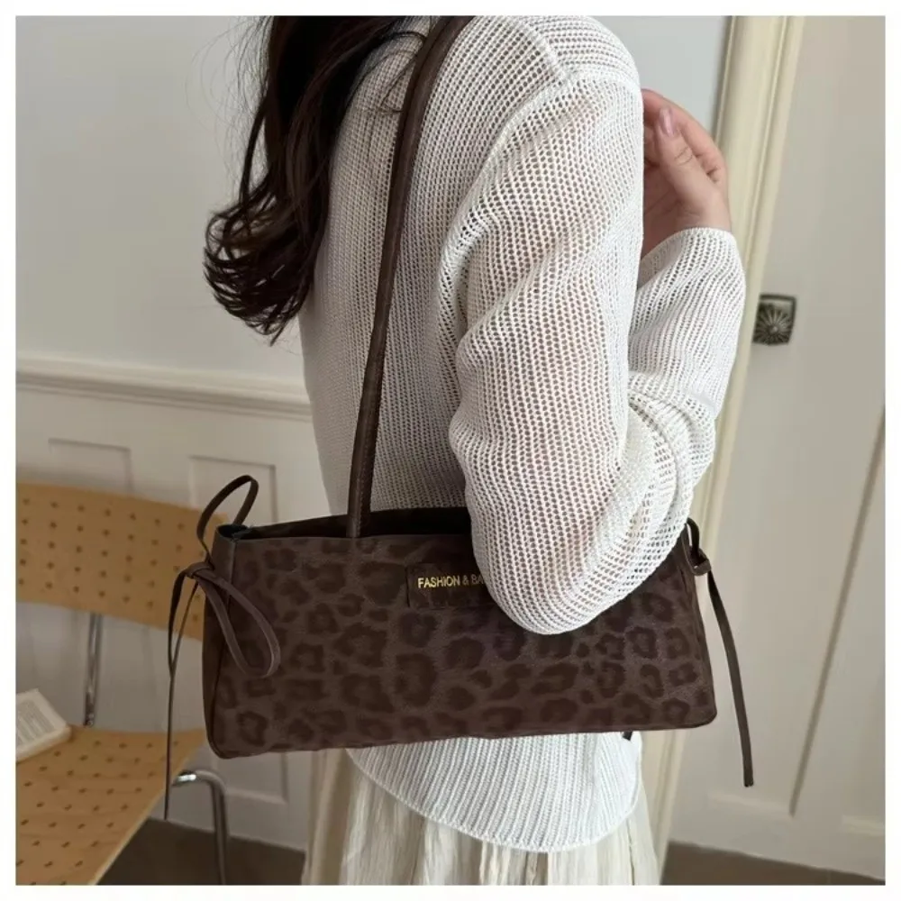 Bolso de hombro leopardo ligero gran capacidad para llevar - imagen 4