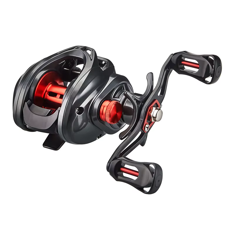 DEUKIO Carrete Baitcasting Ultraligero Freno Magnético - imagen 4