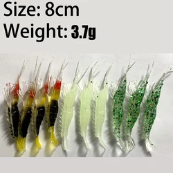 Mrlurion vinilos de camarón para señuelo crankbait